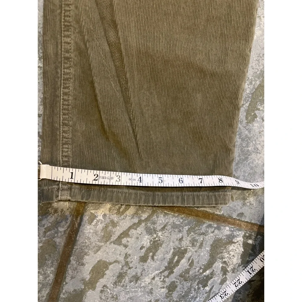 J Crew Corduroy Pants Men's Size 34x32 Khaki Straight Leg classic‎ Casual